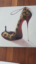 Inna Panasenko - Kunstdruck Bild auf Holz - Stiletto - High Heels  14 x 14 cm