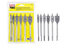 Fräsbohrer 6 tlg Satz Flachfräsbohrer Set Holz Bohrer Holzbohrer 10-25mm