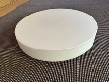 Hochwertige Opalglas-Deckenlampe von Glashütte, 50cm Durchmesser, top Zustand