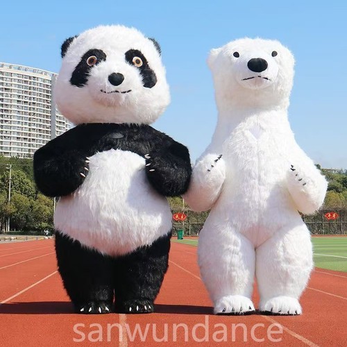 Riesiges panda aufblasbares - riesiges,