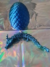 Kleiner 3 D Drache mit Ei 3 D