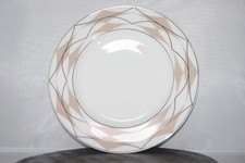 Kuchenteller 21,5 cm Impression braun schwarz Fine Bone China Dibbern