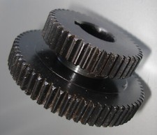 Doppel Zahnrad 62/42 Zähne Stahl Fräsmaschine Optimum BF20 BF25 RC16BFV WMD16V