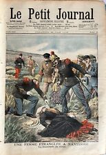 Klein Tagebuch 1905 N° 762 Frau Erdrosselt Mit Nanterre - Au Marokko Mit Mazagan