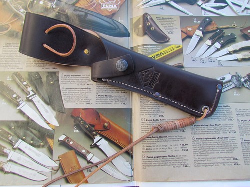 White hunter messerscheide - white, 2