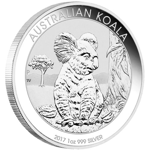 Silbermünze koala 2017 - koala,