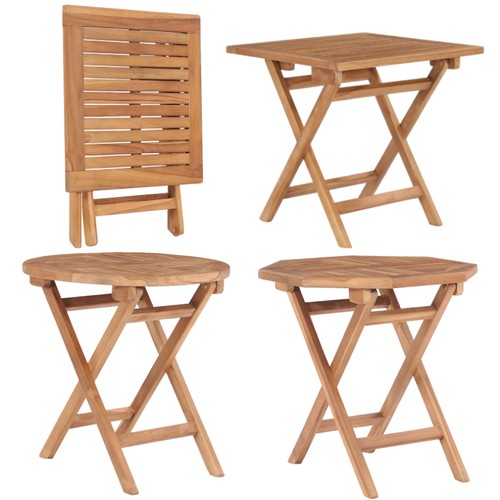 Teak massiv gartentisch - teak,