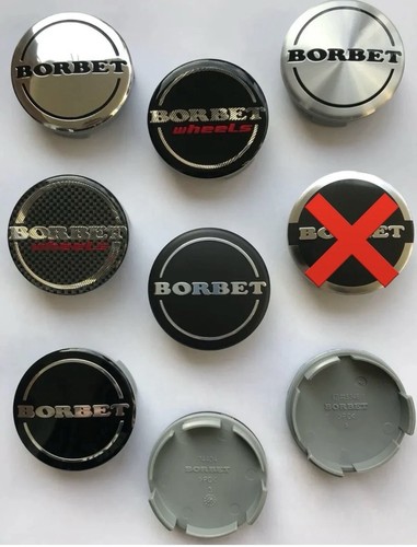 Borbet felgendeckel - 4,