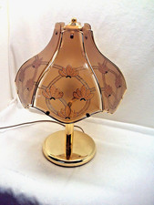 Tischlampe Vintage Tischleuchte Tiffany Stil  Glas Lampenschirm Antik Design