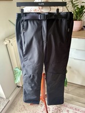 NEU Skihose Gr.40 schwarz Clipgürtel