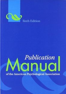 Publication manual the - manual,