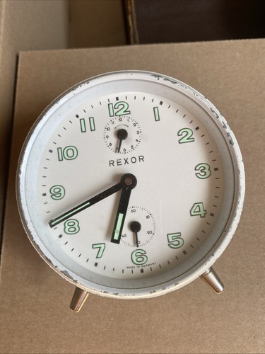 Vintage wecker rexor - made, in