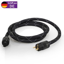 1M HiFi Netzkabel 3 Polig High