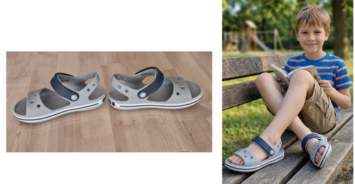 Kinder crocband sandalen - kinder, gr