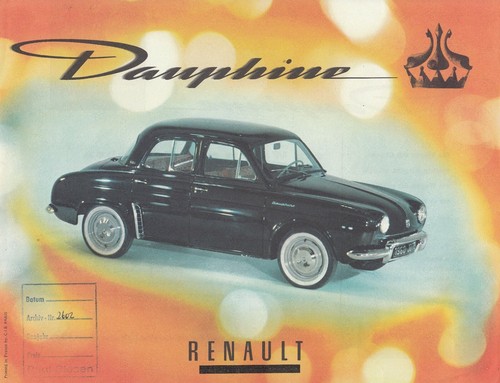 Renault dauphine oldtimer - dauphine,