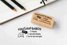 Lehrerstempel D Holz
