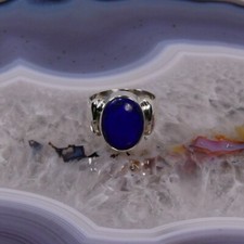 Lapislazuli Ring, 925er