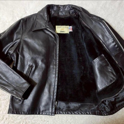 Schott 642h horsehide - horsehide, leather