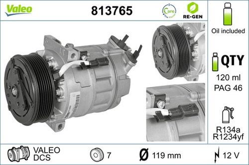 Kompressor klimaanlage valeo - klimaanlage,