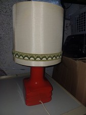 Cari Zalloni  Keramik Lampe Space Age70er Jahre Panton Vintage