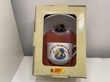 Steiff Porzellan  Tasse & Untersetzer ca. 5 cm + OVP - Top Zustand  