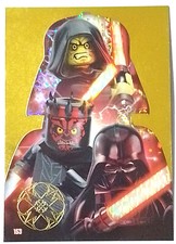 153 - Mächtige Sith - Goldkarte - LEGO Star Wars Sammelkarten Serie 1 *  TCC