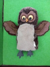 IKEA Vandring Eule Uggla  Handpuppe  TOP  Stofftier❤️