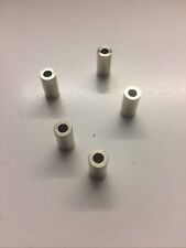 5 x Distanzhülsen Hülse Rohr   6mm X  3 mm  L=12mm  Edelstahl Chrom? Modellbau