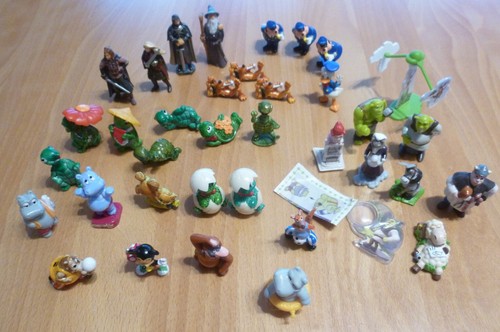 Eier figuren konvolut - Ü-eier,