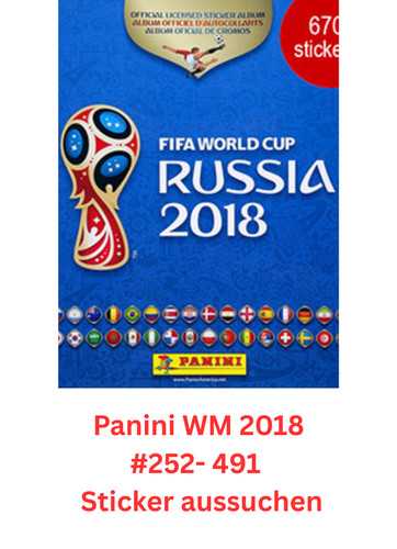 Panini 2018 sticker - wm,