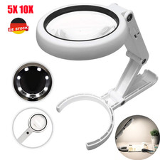 Lupe LED Handlupe mit 8 LED