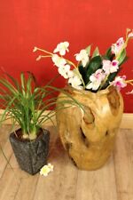 Teak Wurzelholz Vase