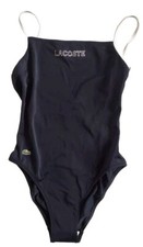 Lacoste Badeanzug Badeanzug 1 Stück schwarz Zauber Größe XS neu mit Etui