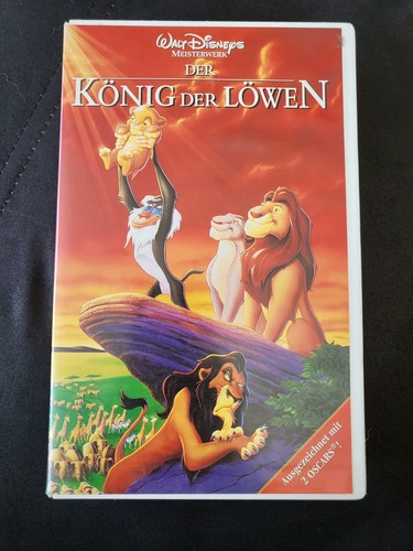 Vhs kassette der könig - vhs,