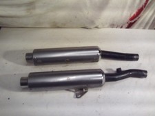 Kawasaki ZZR 600 ZX600E EZ93 Satz Auspuff Schalldämpfer Endtopf Rechts Links