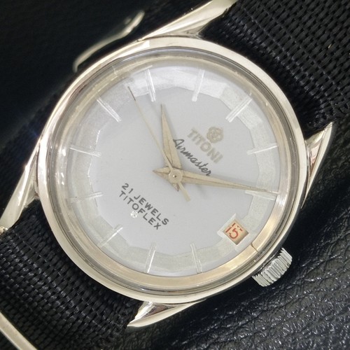 Handaufzug vintage titoni - handaufzug,