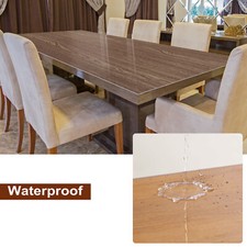 PVC Tischfolie Transparent 1mm Dick Folie Tischdecke Durchsichtig Schutzfolie