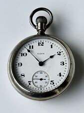 Antike Massive - Robuste Elgin Taschenuhr Pocket Watch Läuft Lnr. Spz3