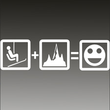 Aufkleber Ski Apres ski