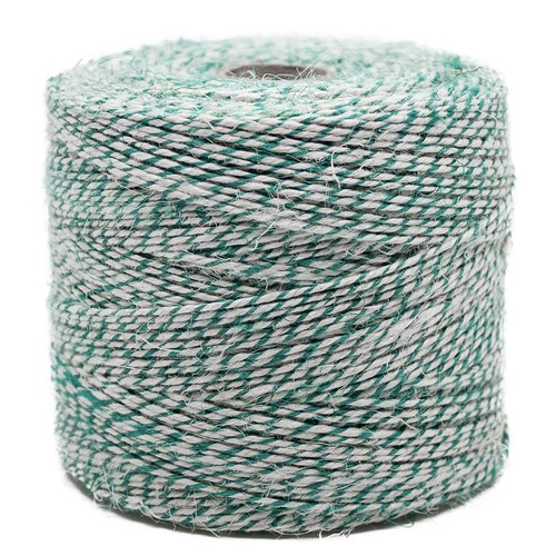 Wurstgarn 500g grün weiss - 500g, grün-weiss