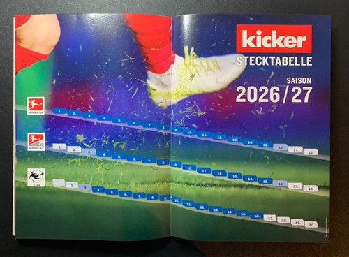 Stecktabelle bundesliga - bundesliga, 2