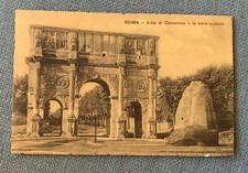 Italy Italia 1923 - used picture postcard Roma Rome to Magdeburg Germany