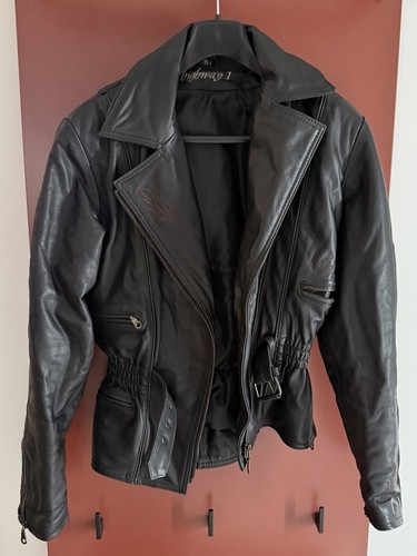Biker damen lederjacke 36 - biker, gr.