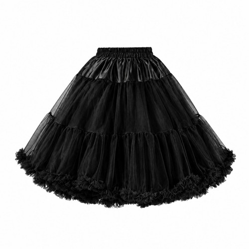 Abgestufter tüll petticoat - abgestufter, tüll-petticoat