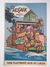 Mosaik Nr. 181 Schwarze Serie Digedags Hannes Hegen Schwarzdruck Fehldruck Top