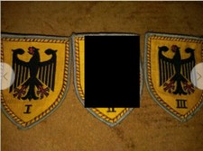 Bundeswehr Abzeichen  I und III Korps Mannschaften