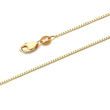 14k REAL Yellow Gold Solid Box