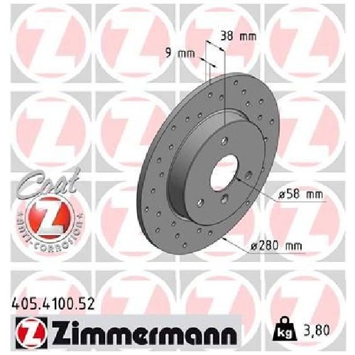 Bremsscheiben 1 satz - 2,