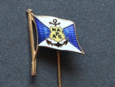 alte Anstecknadel Reederei