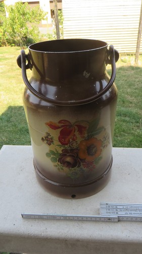 Alte milchkanne aluminium - ,